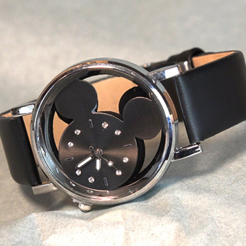 Mouse Themed Watch - Black